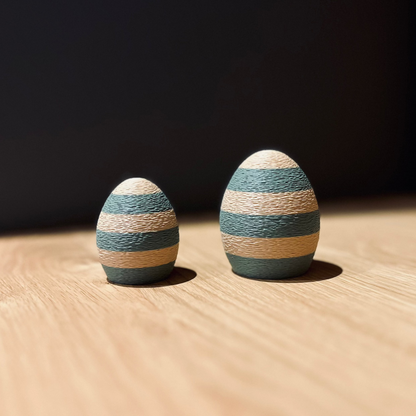Deko Dotter | Bunte 3D-gedruckte Dekoeier auch im Bicolor-Set, perfekte Osterdeko für dein Zuhause